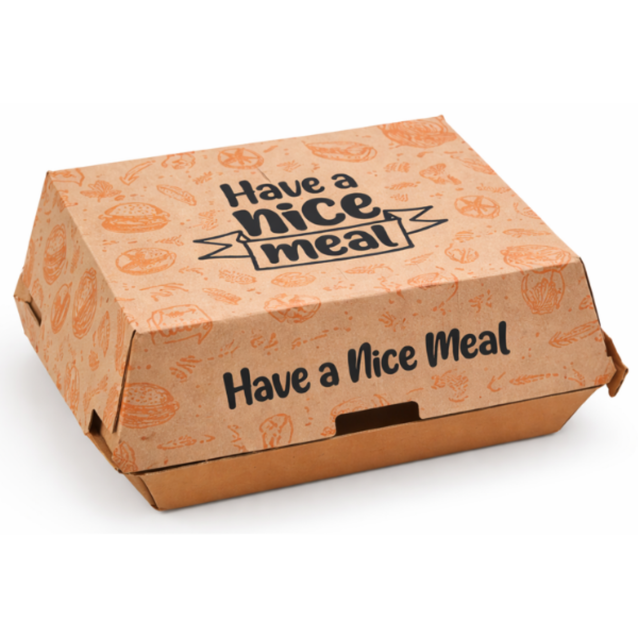 BB5 KRAFT BURGER BOX - 1X200