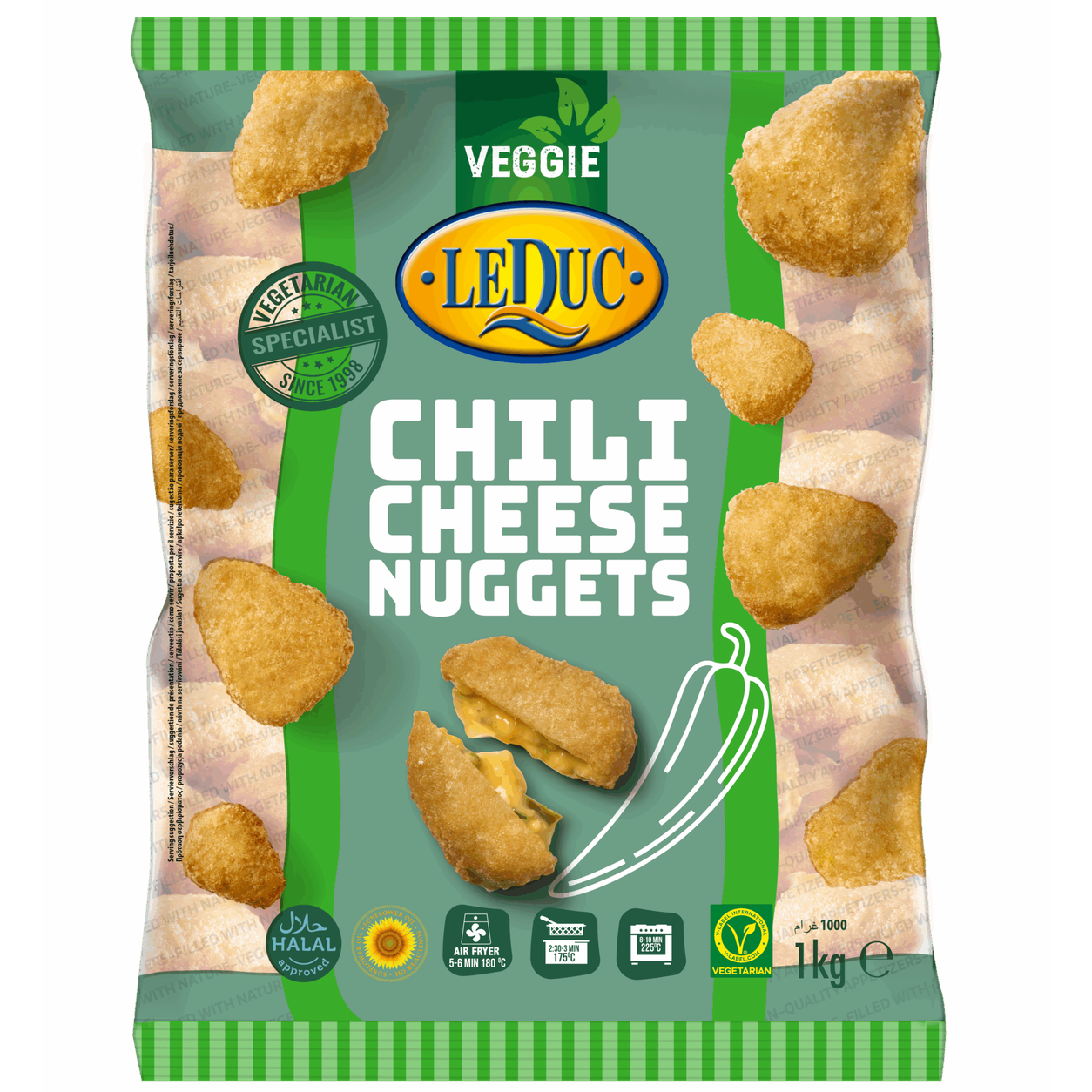 LE DUC CHILLI CHEESE NUGGETS - 1KG