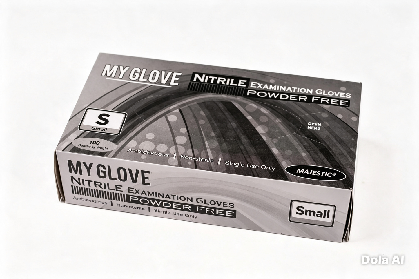 SMALL NITRILE GLOVES POWDER-FREE