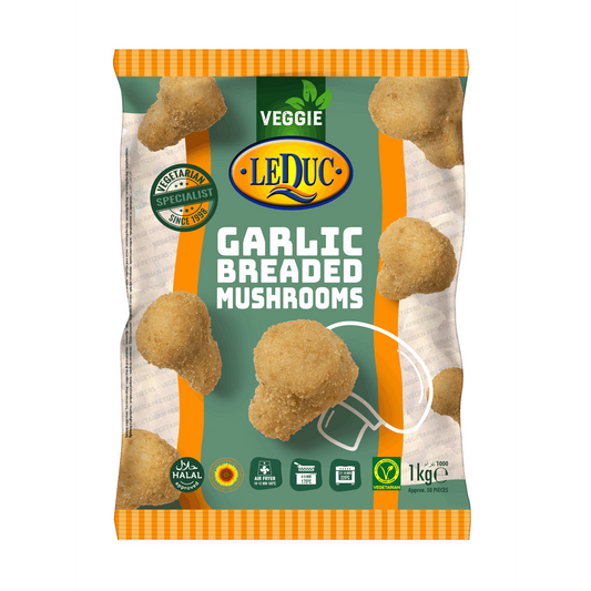 LE DUC GARLIC BREADED MUSHROOMS - 1KG