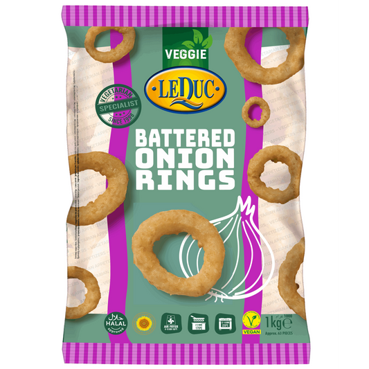 LE DUC BATTERED ONION RINGS - 1KG