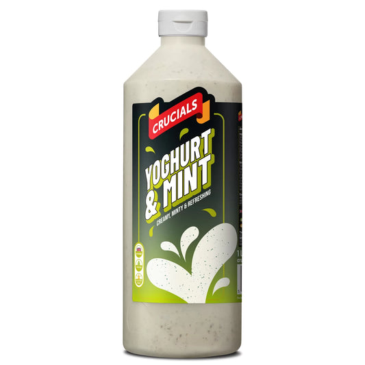 CRUCIAL YOGHURT & MINT SAUCE - 1LTR