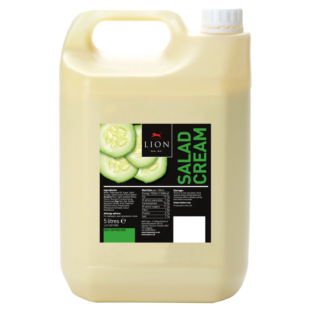 LION SALAD CREAM - 5LTR