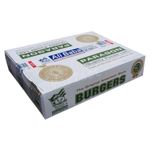 PARAGON 4OZ ALI BABA BEEF BURGER 90% -  1x48PCS