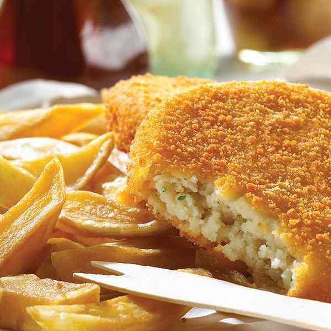 KINGFROST 3OZ FISHCAKES - 36X85G