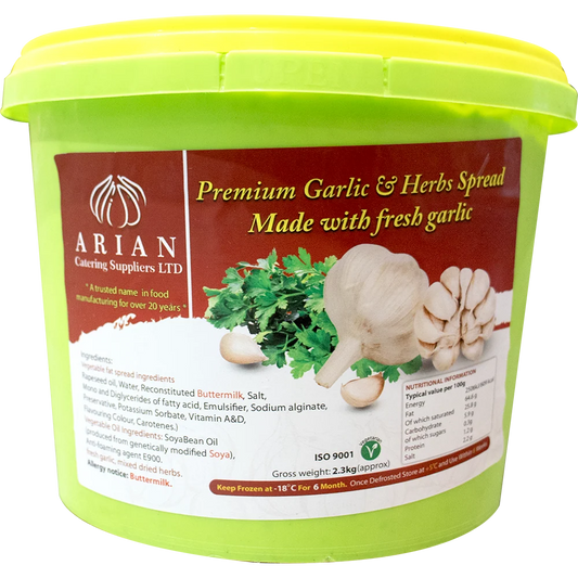 GARLIC & PARSLEY SPREAD - 2.4KG