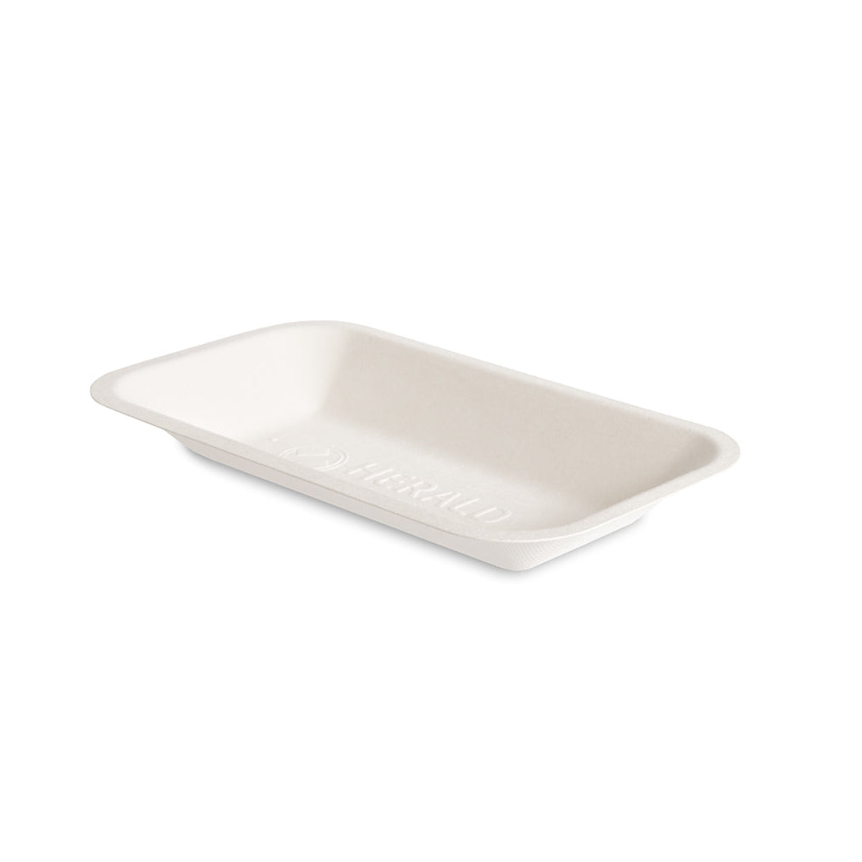 C1 BAGASSE TRAYS WHITE - 4X250PCS