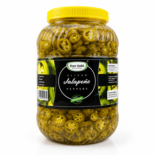 DON VALLE JALAPENO PEPPER SLICE - 3KG