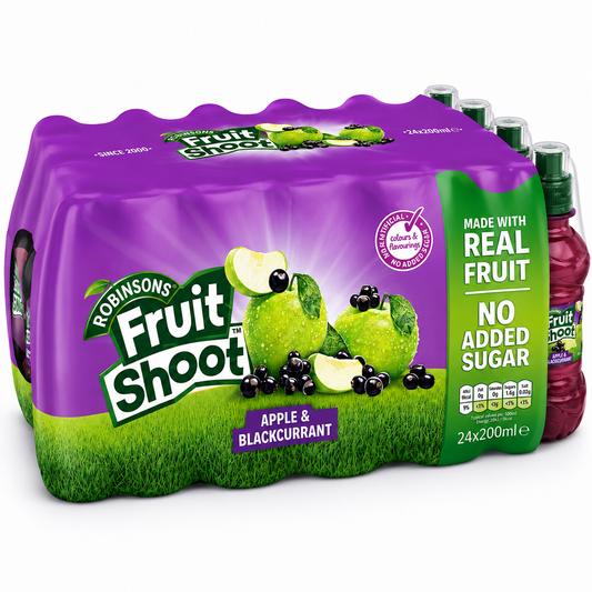 FRUIT SHOOT APPLE & BLACKCURRANT 24X200ML