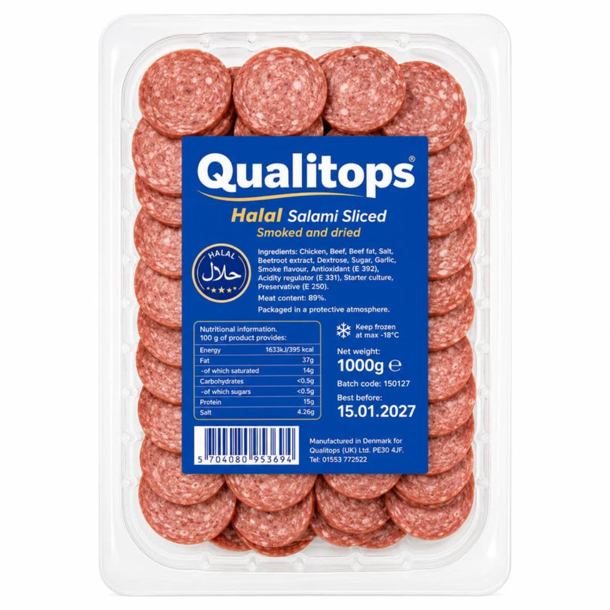 QUALITOPS SALAMI - 1KG