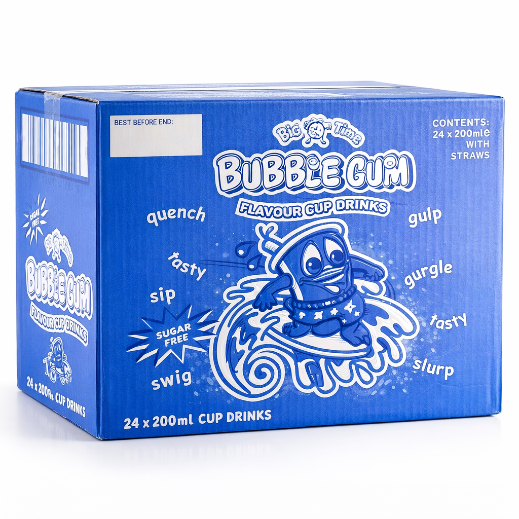 BIG TIME BUBBLEGUM - 24X200ML