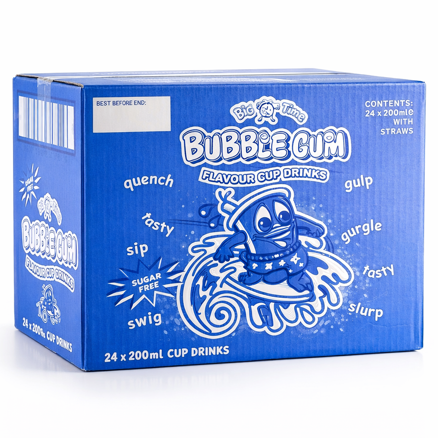 BIG TIME BUBBLEGUM - 24X200ML