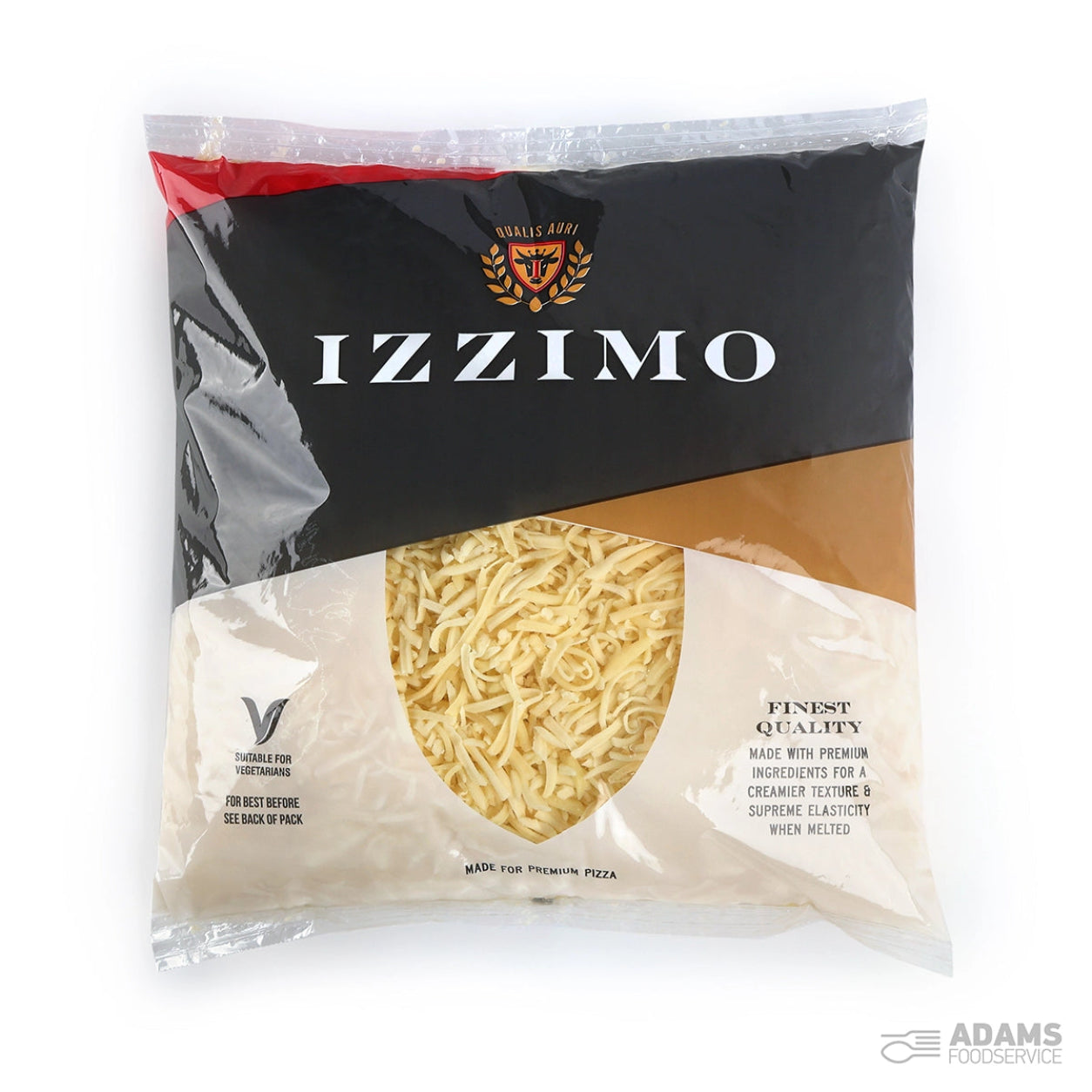 IZZIMO SHREDDED CHEESE 80/20 - 6x1.6KG