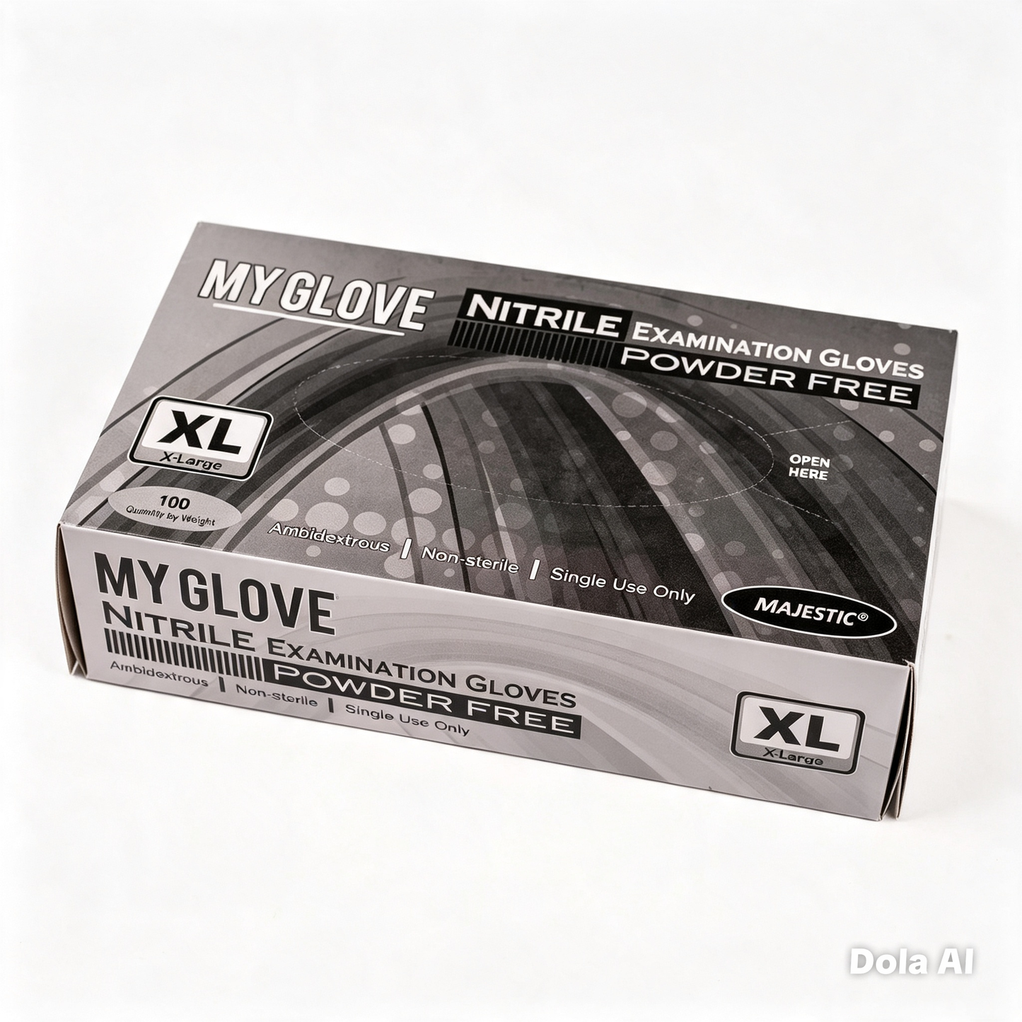 X LARGE NITRILE GLOVES POWDER-FREE