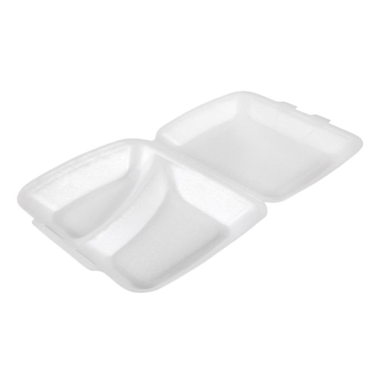 HP4/2 COMPARTMENT INFINITY MEAL BOX (240x210x75mm) - 1X125