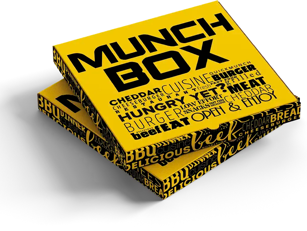 12" FAST FOOD MUNCH BOX