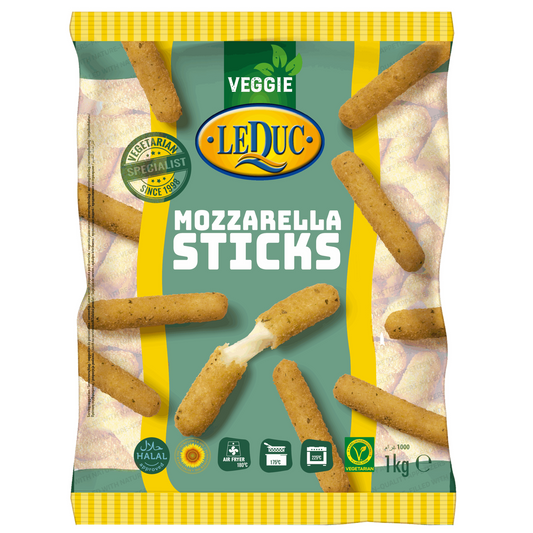 LE DUC BREADED MOZZARELLA STICKS - 1KG