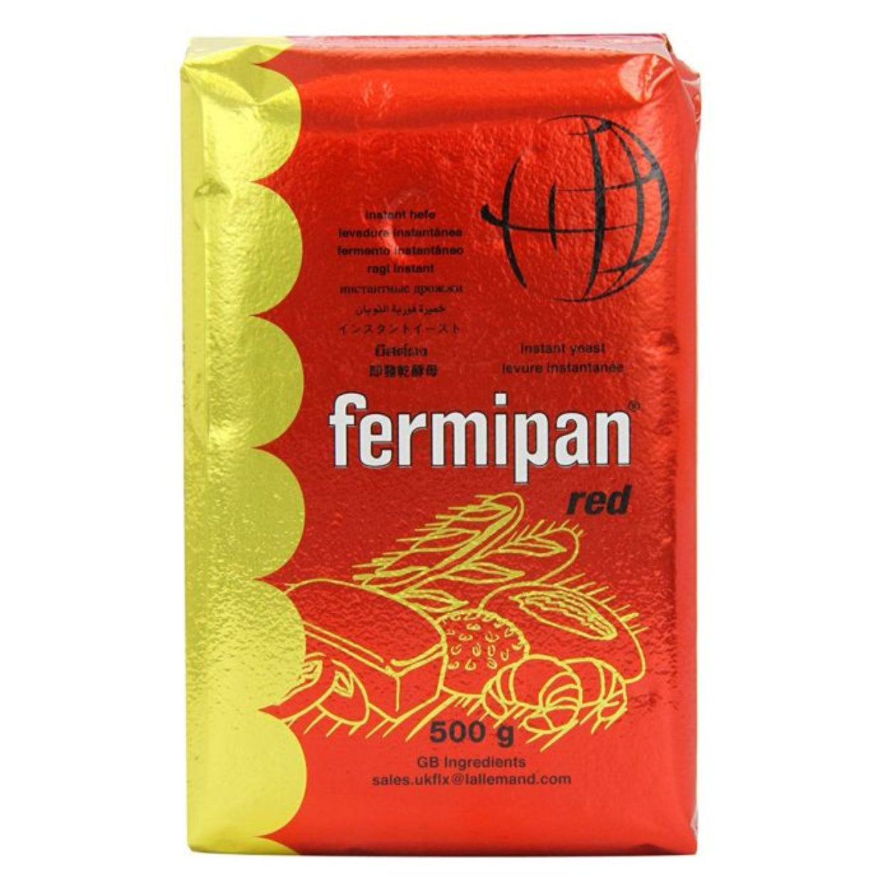 FERMIPAN DRY YEAST - 500GRAMS