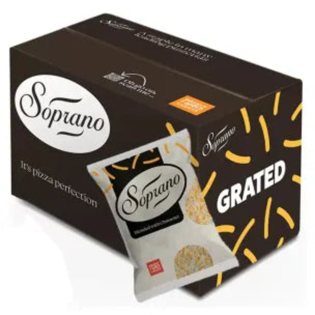 SOPRANO GRATED CHEESE 80/20 - 6X1.8KG