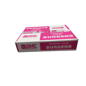 BMC 4OZ HALAL SUPERIOR BEEF BURGER - 1X48PCS