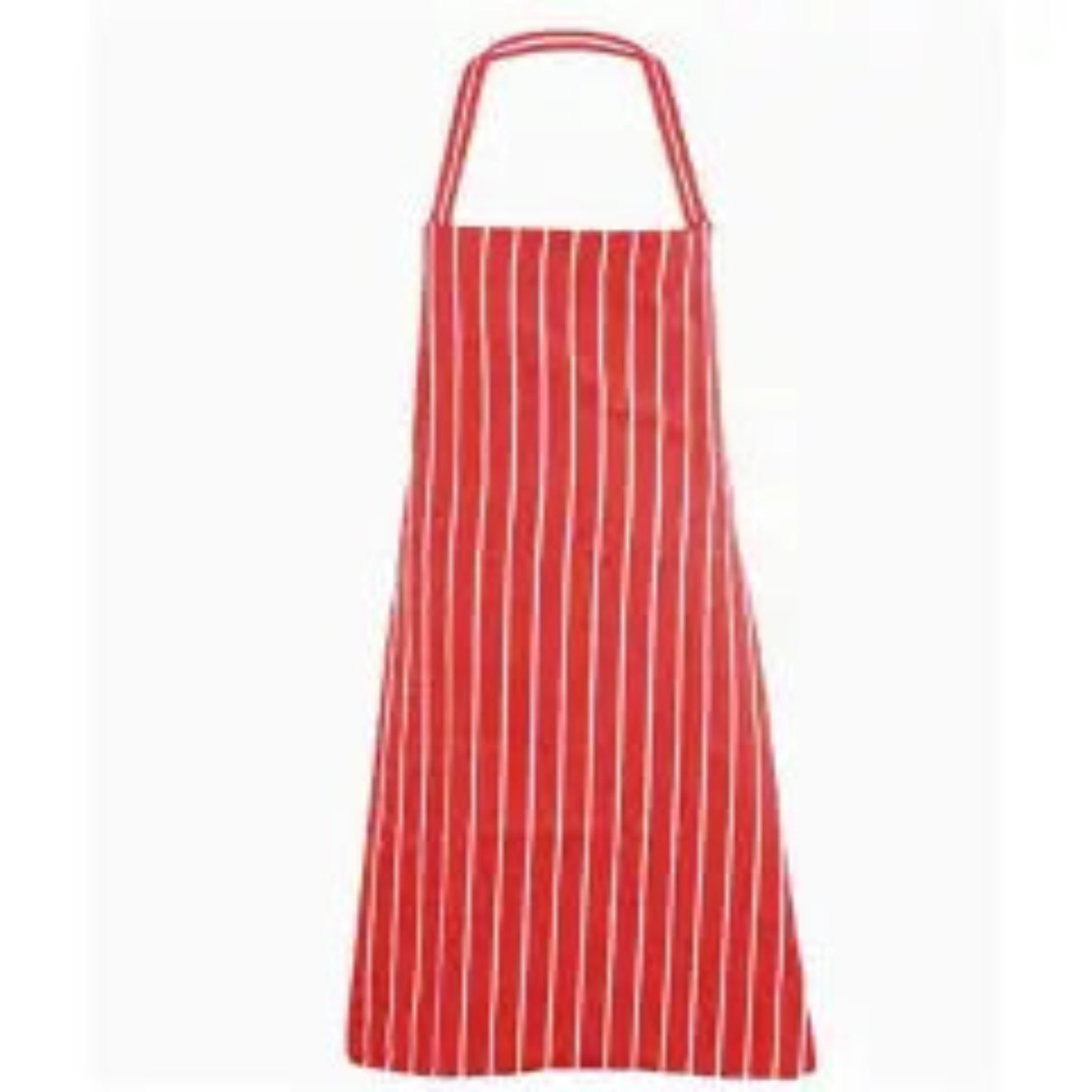BUTCHER APRON RED STRIPE