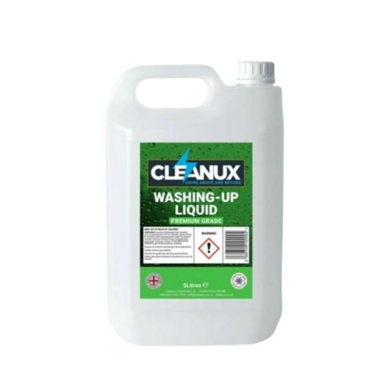CLEANUX WASHING UP LIQUID - 5LTR