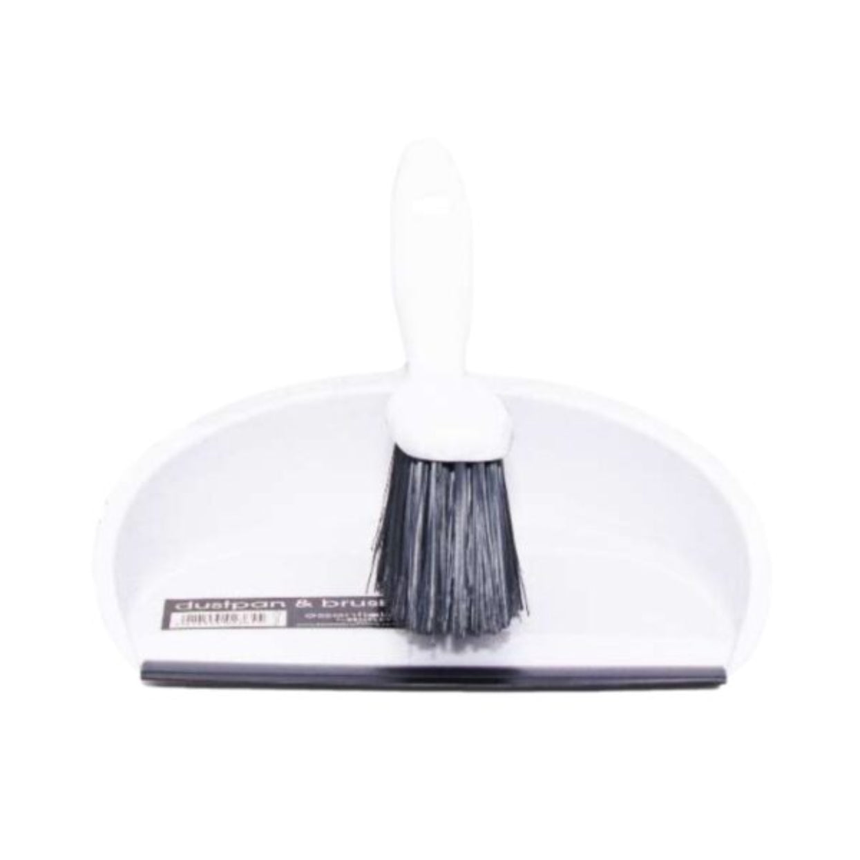 DUSTPAN & BRUSH SET WITH LIP