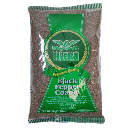 HEERA BLACK PEPPER COARSE - 1KG