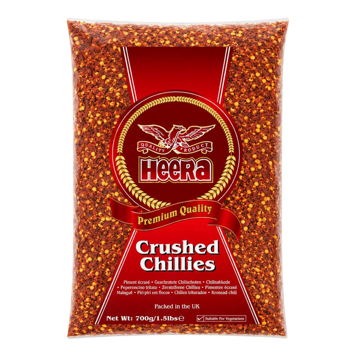 HEERA CRUSHED CHILLI (10/170) - 700GRAMS