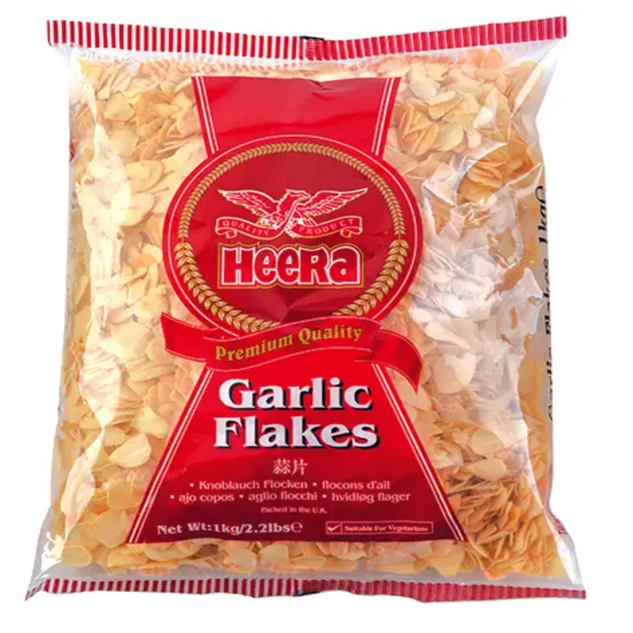HEERA GARLIC FLAKES - 1KG