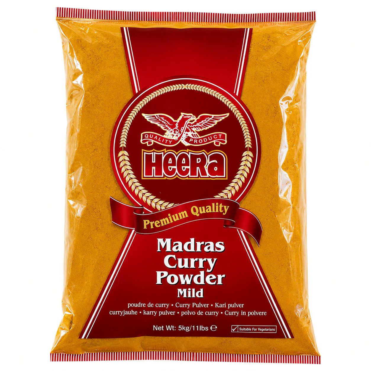 HEERA MADRAS CURRY POWDER (MILD) - 5KG