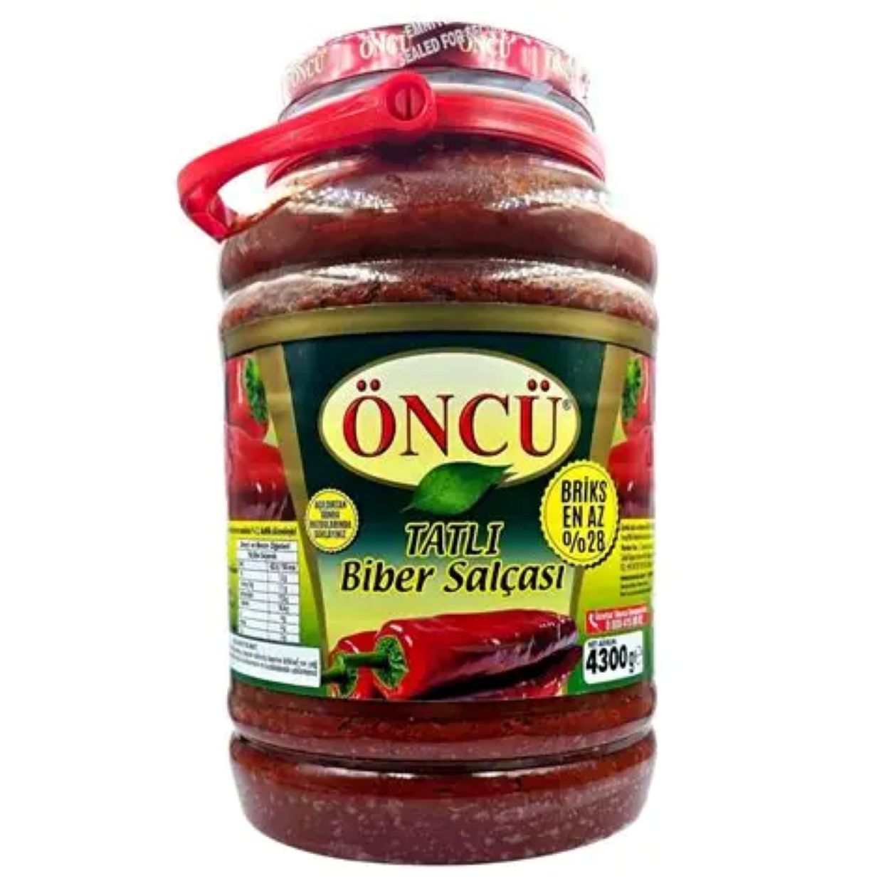 ONCU PEPPER PASTE - 4.3KG