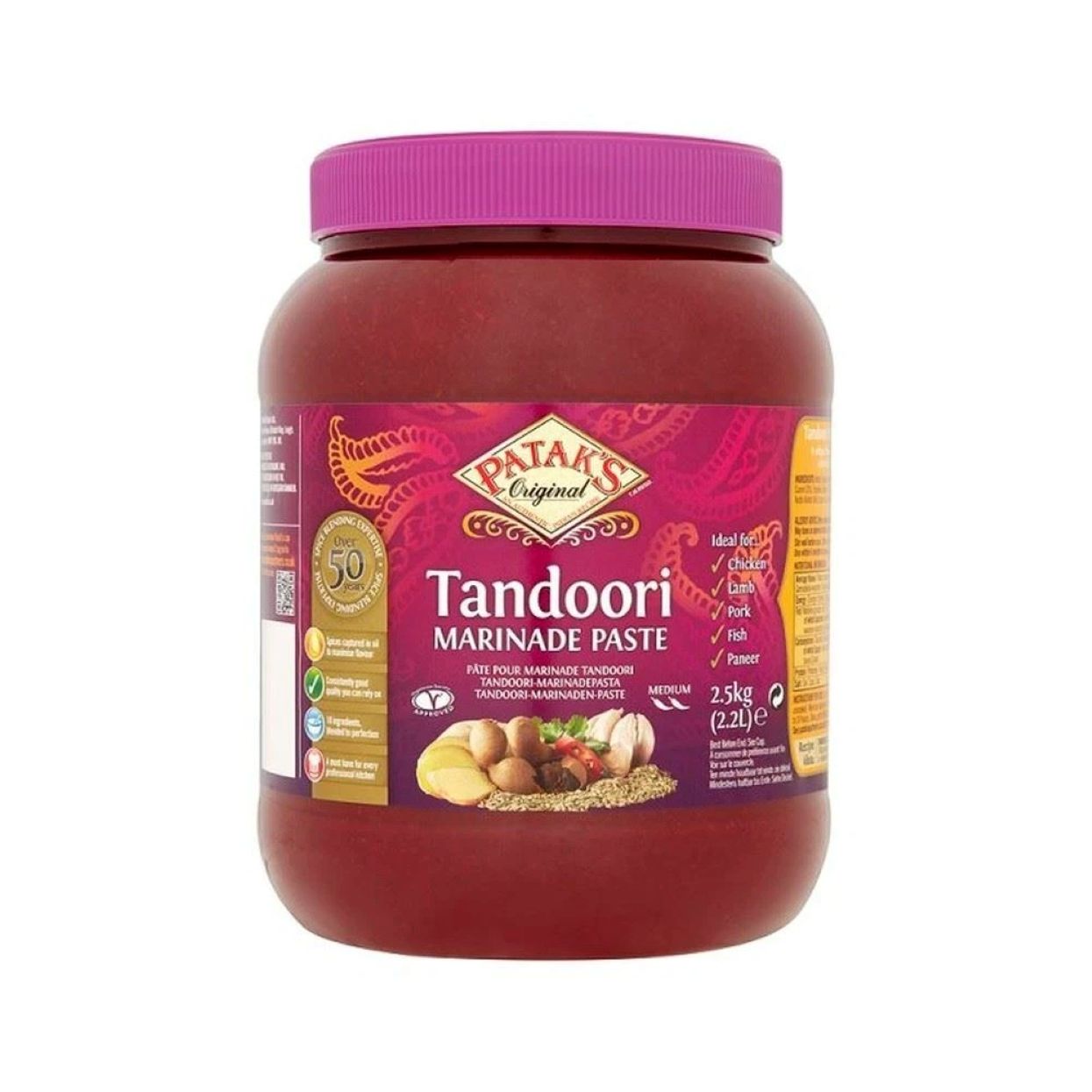 PATAKS TANDOORI PASTE - 2.2L