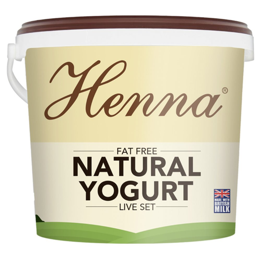 HENNA NATURAL YOGHURT - 5LTR