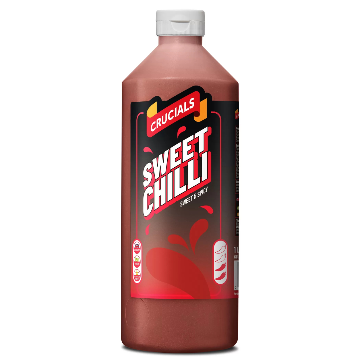 CRUCIAL SWEET CHILLI SAUCE - 1LTR