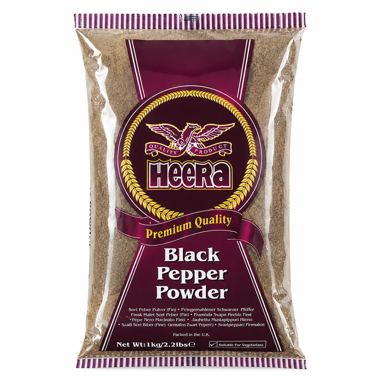 HEERA BLACK PEPPER POWDER - 1KG
