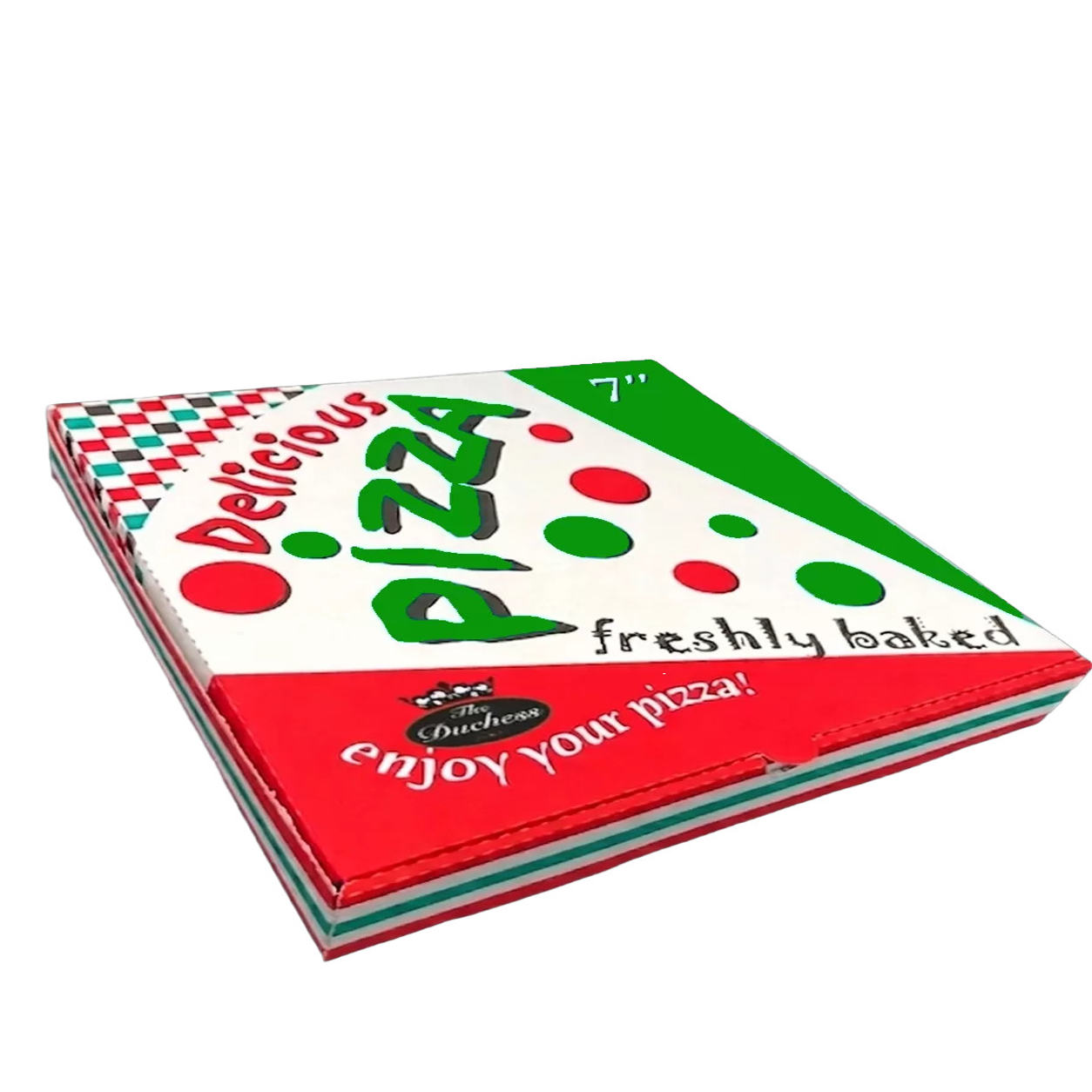 DELICIOUS PIZZA BOX - 7 INCH