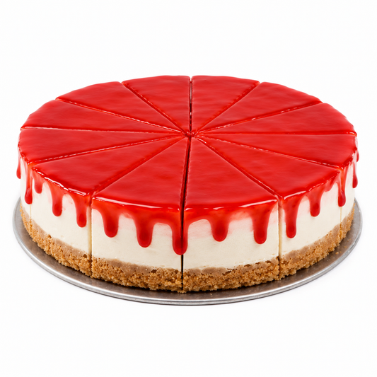 STRAWBERRY CHEESECAKE 12 PIECES