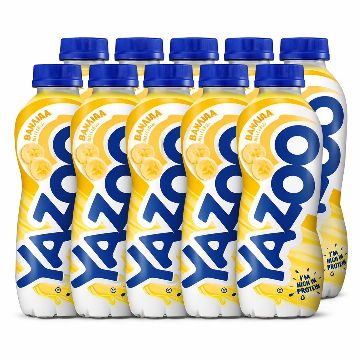 YAZOO BANANA MILKSHAKE - 10X400ML