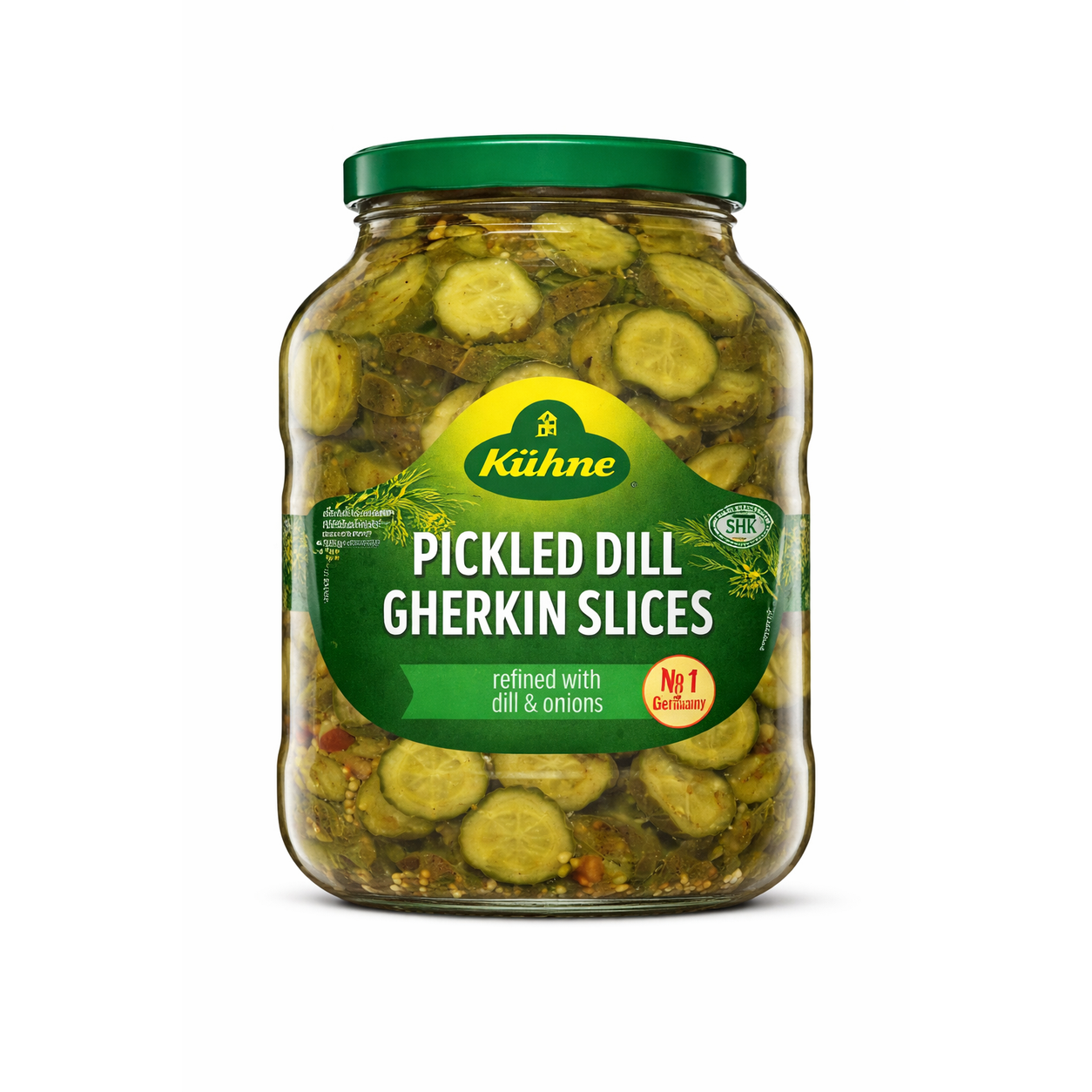 PICKLED DILL GHERKIN SLICE - 2.45KG