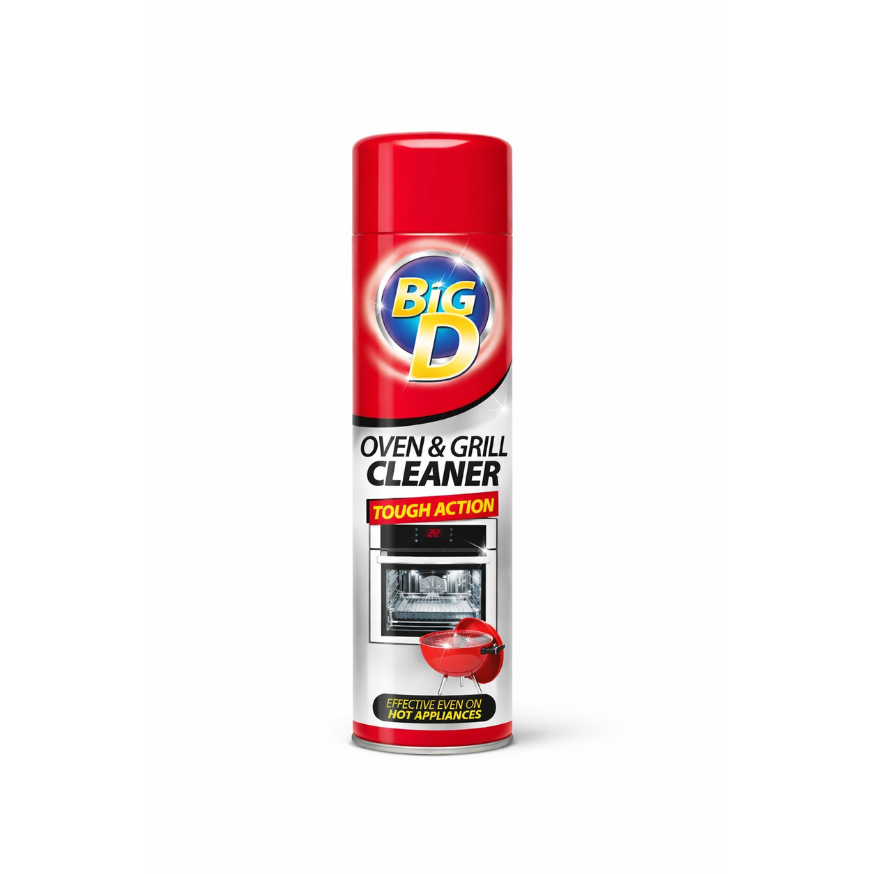 BIG D OVEN & GRILL CLEANER - 6X330ML