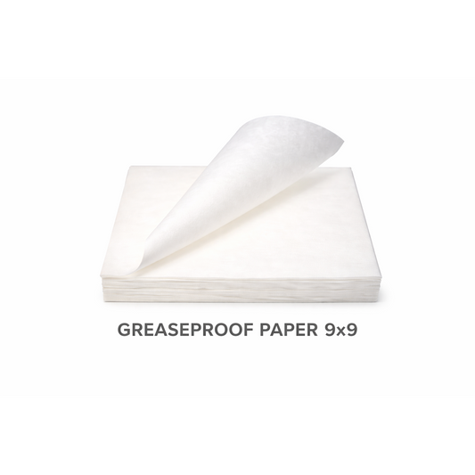 GREASEPROOF PAPER 9X9