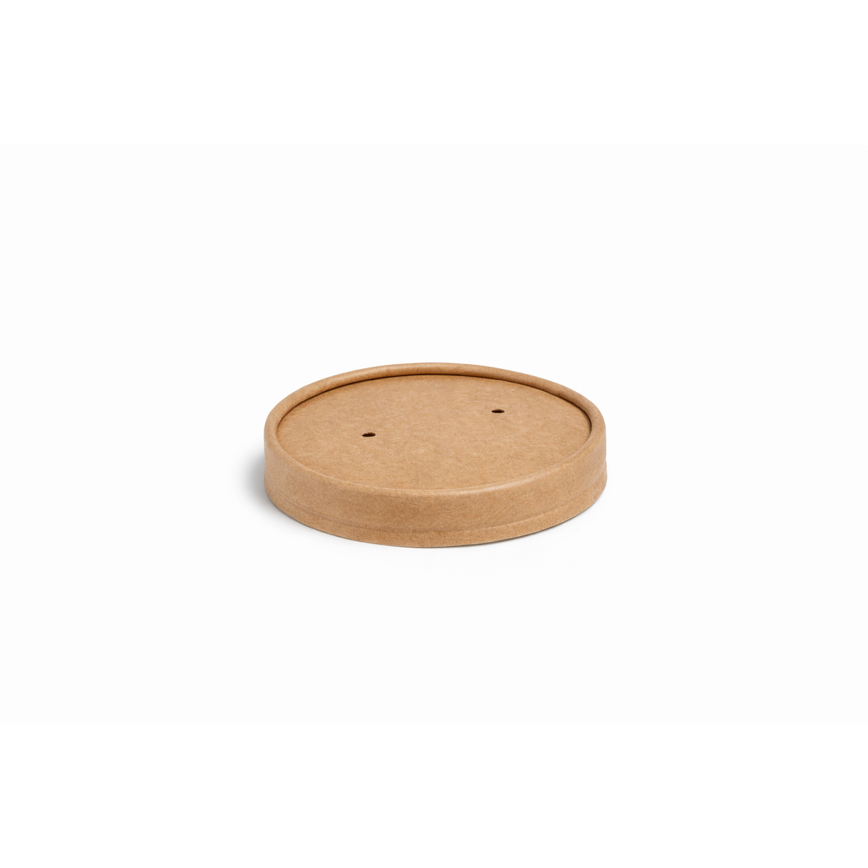 8OZ/12OZ KRAFT VENTED LIDS - 500PCS