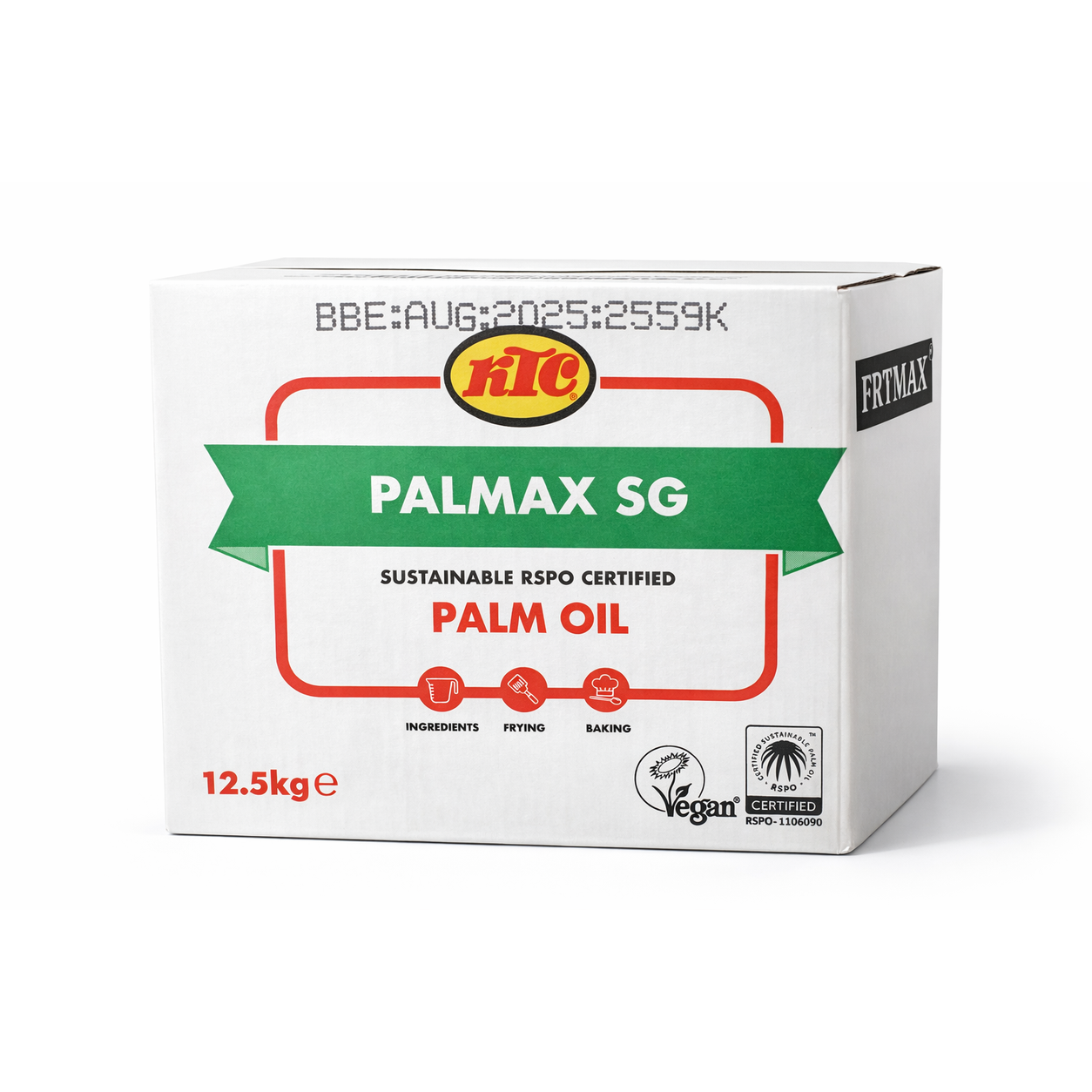 PALMAX ALL VEGETABLE SOLID FRYING FAT - 12.5KG