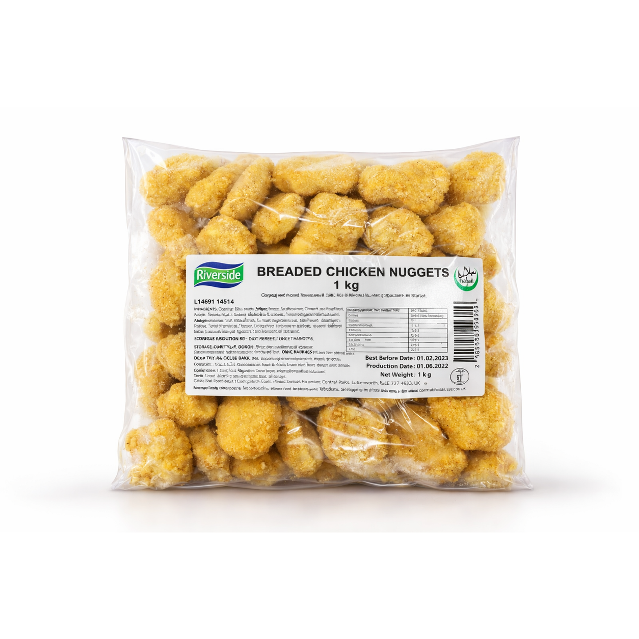 RIVERSIDE CHICKEN NUGGETS - 1KG