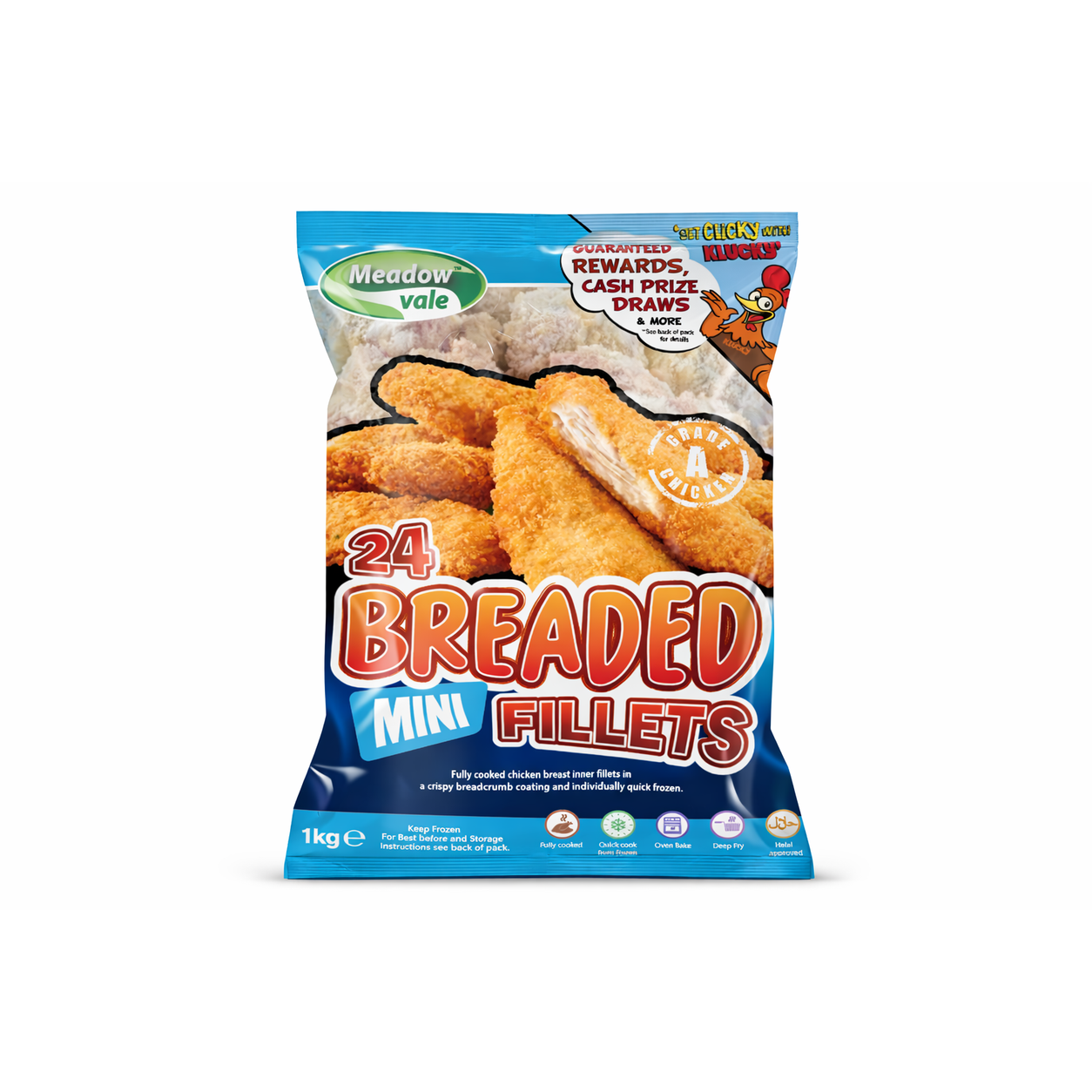 MEADOWVALE CHICKEN MINI FILLET - 1KG