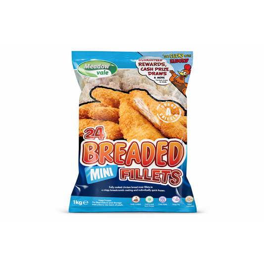 MEADOWVALE CHICKEN MINI FILLET - 1KG