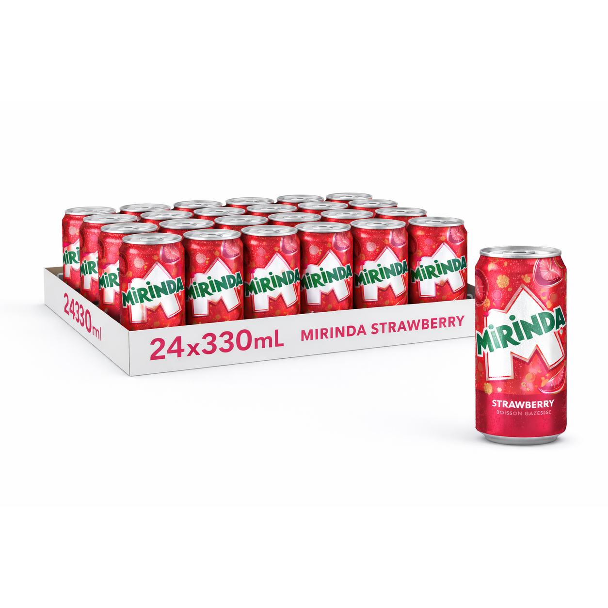 MIRINDA STRAWBERRY - 24X330ML