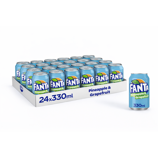 FANTA PINEAPPLE & GRAPEFRUIT - 24X330ML