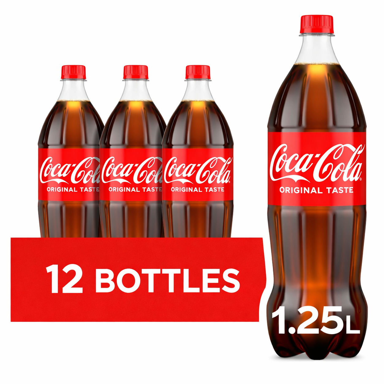 COCA COLA BOTTLE 12X1.25L (GB)